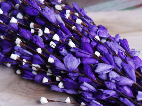 Sola Manella Buds Flower Stick Joynagar Handicraft Artificial Flowers color_purple