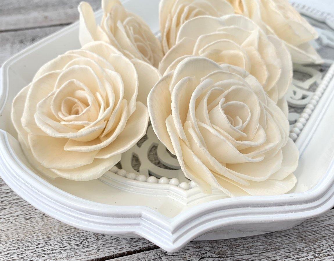 Melody Rose Sola Wood Flower - JOYNAGAR