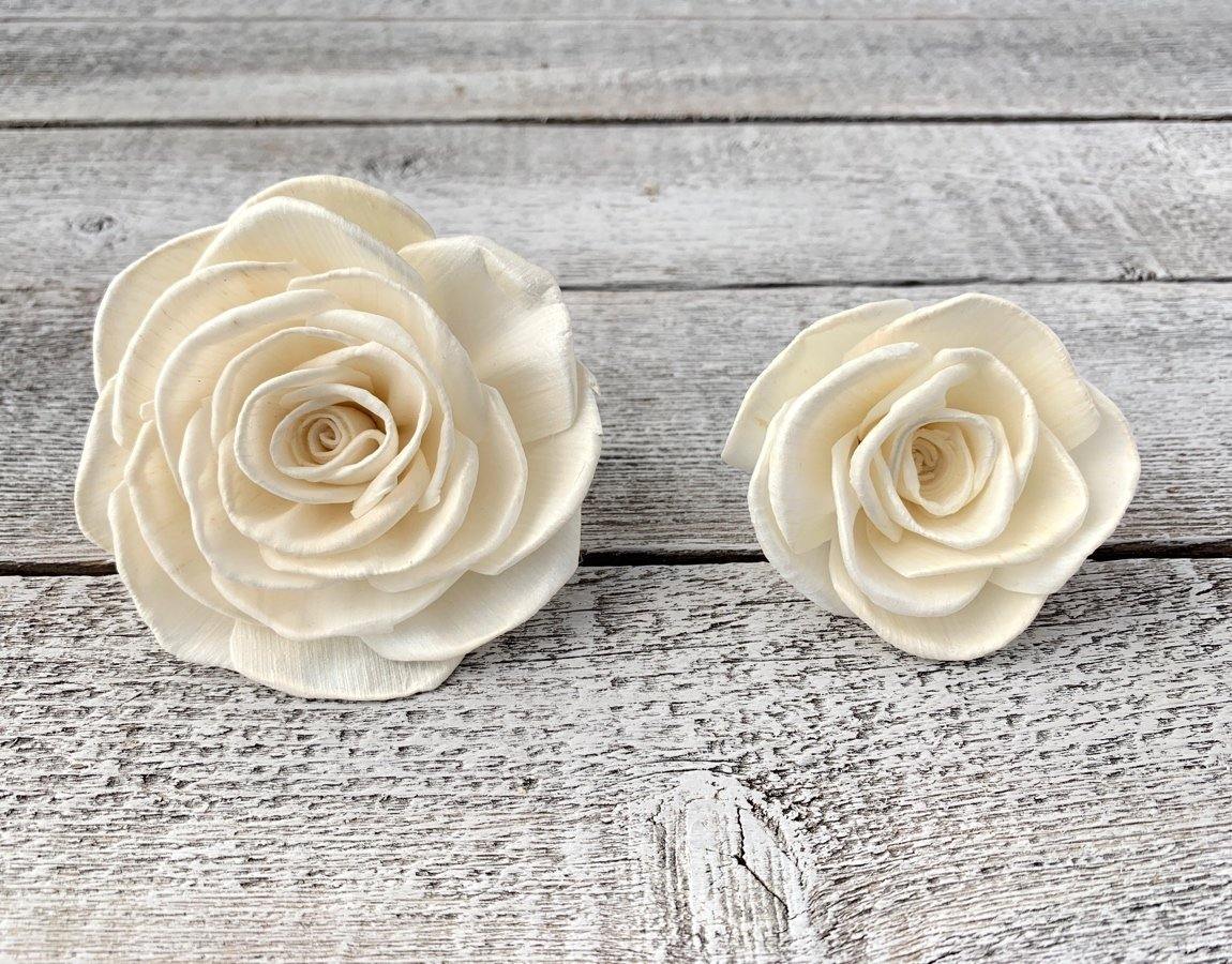 Melody Rose Sola Wood Flower - JOYNAGAR