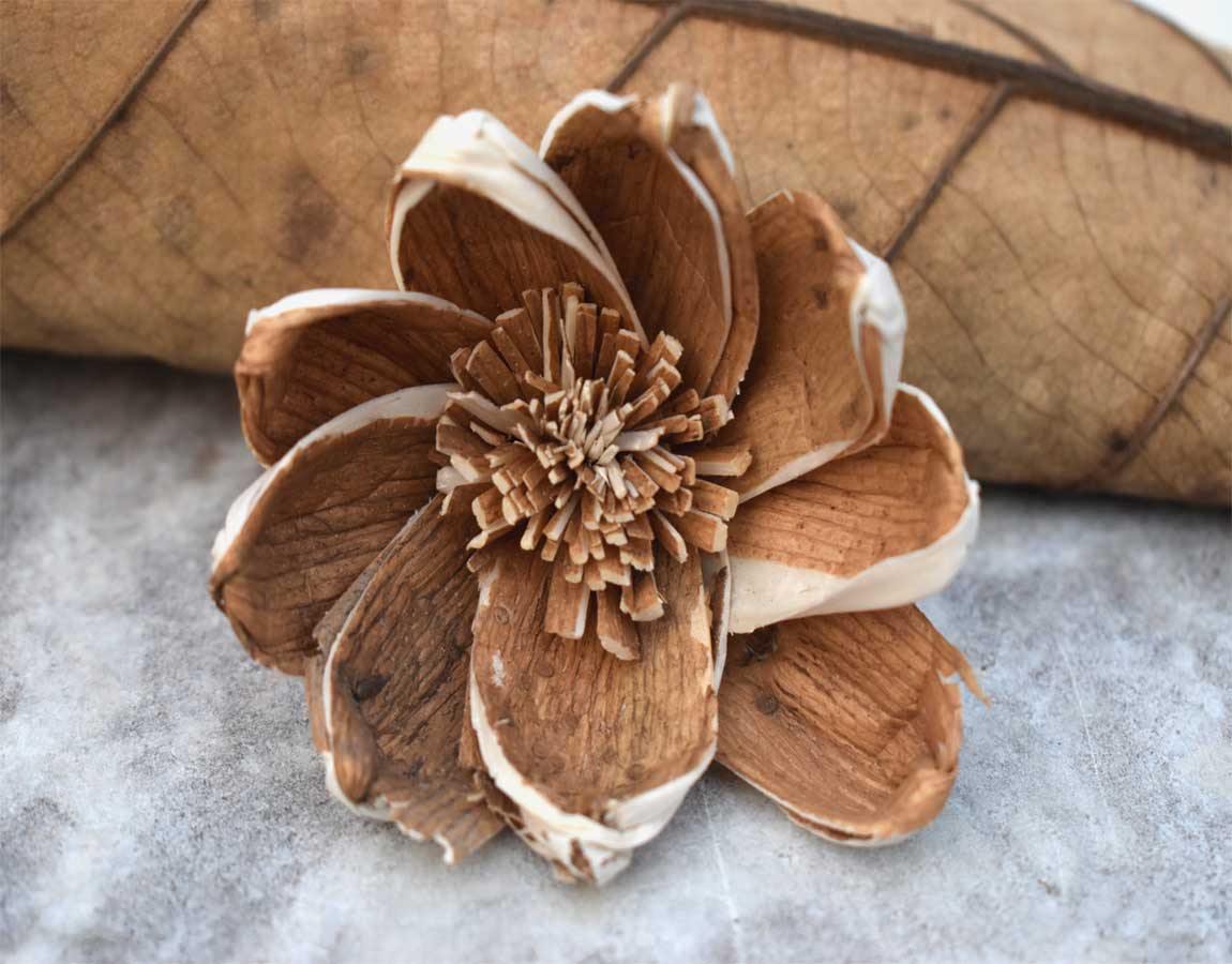 Milano Sola Wood Skin Flower - JOYNAGAR
