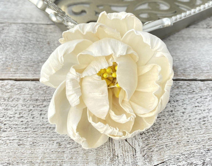 Pollen Peony Sola Wood Flower - JOYNAGAR