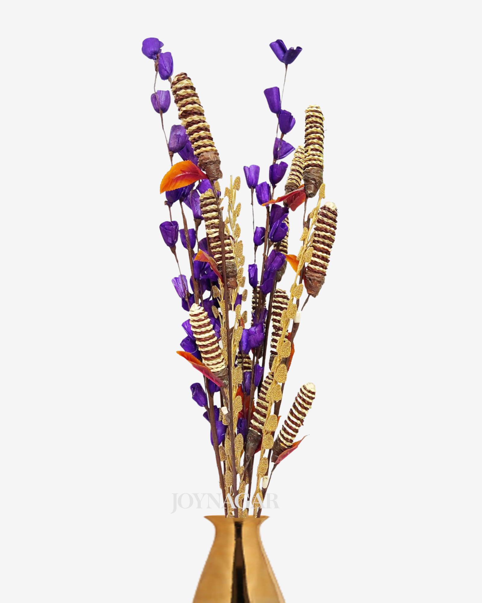 Sola Chain Pine Lily Flower Bunch Joynagar Handicraft Artificial Flowers color_random