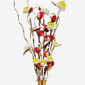 Sola Corn Ball Belli Mix Flower Bunch Joynagar Handicraft Artificial Flowers color_random