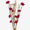 Sola Jumboo Lily Beauty Mix Flower Bunch Joynagar Handicraft Artificial Flowers color_random