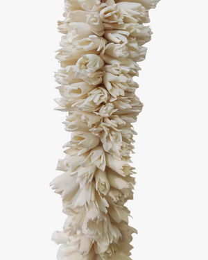 Homedecorative Sola Ladi Chain Plain with Lotus Joynagar Handicraft Artificial Flowers color_plain