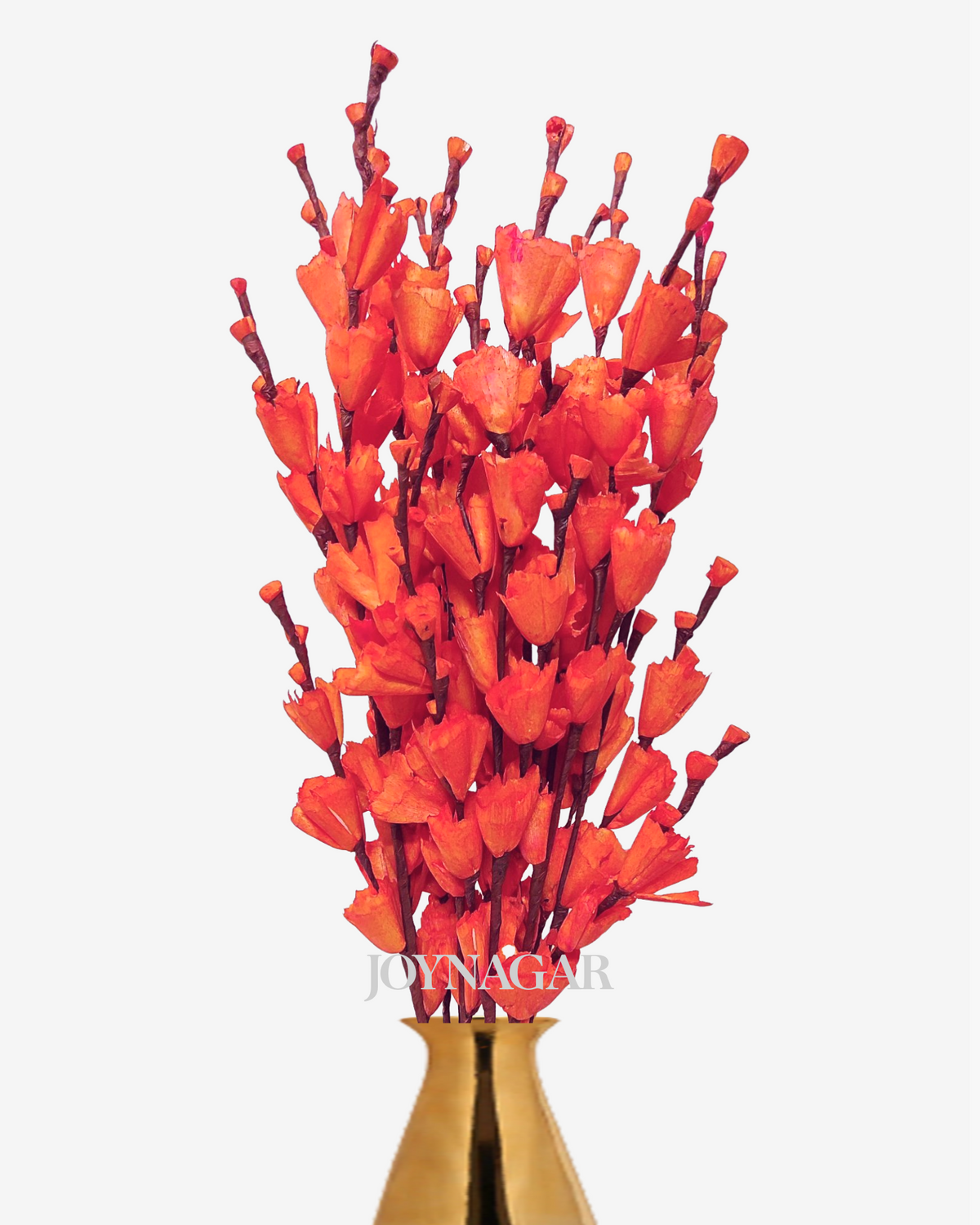 Sola Manella Buds Flower Stick Joynagar Handicraft Artificial Flowers color_orange