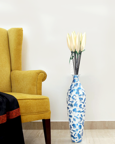 Decorative Silk Single Lotus Buds Flower Stick Joynagar Handicraft Artificial Flowers color_cream
