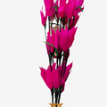 Decorative Jumbo Palm Lily Flower Stick Joynagar Handicraft Artificial Flowers color_pink