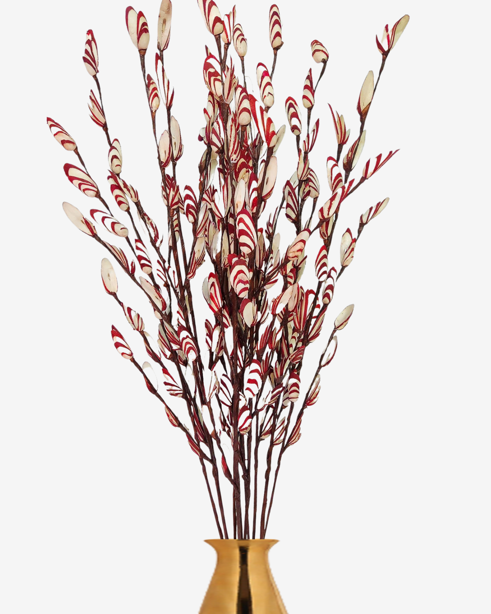 Decorative German Blossom Stick Joynagar Handicraft Artificial Flowers color_red