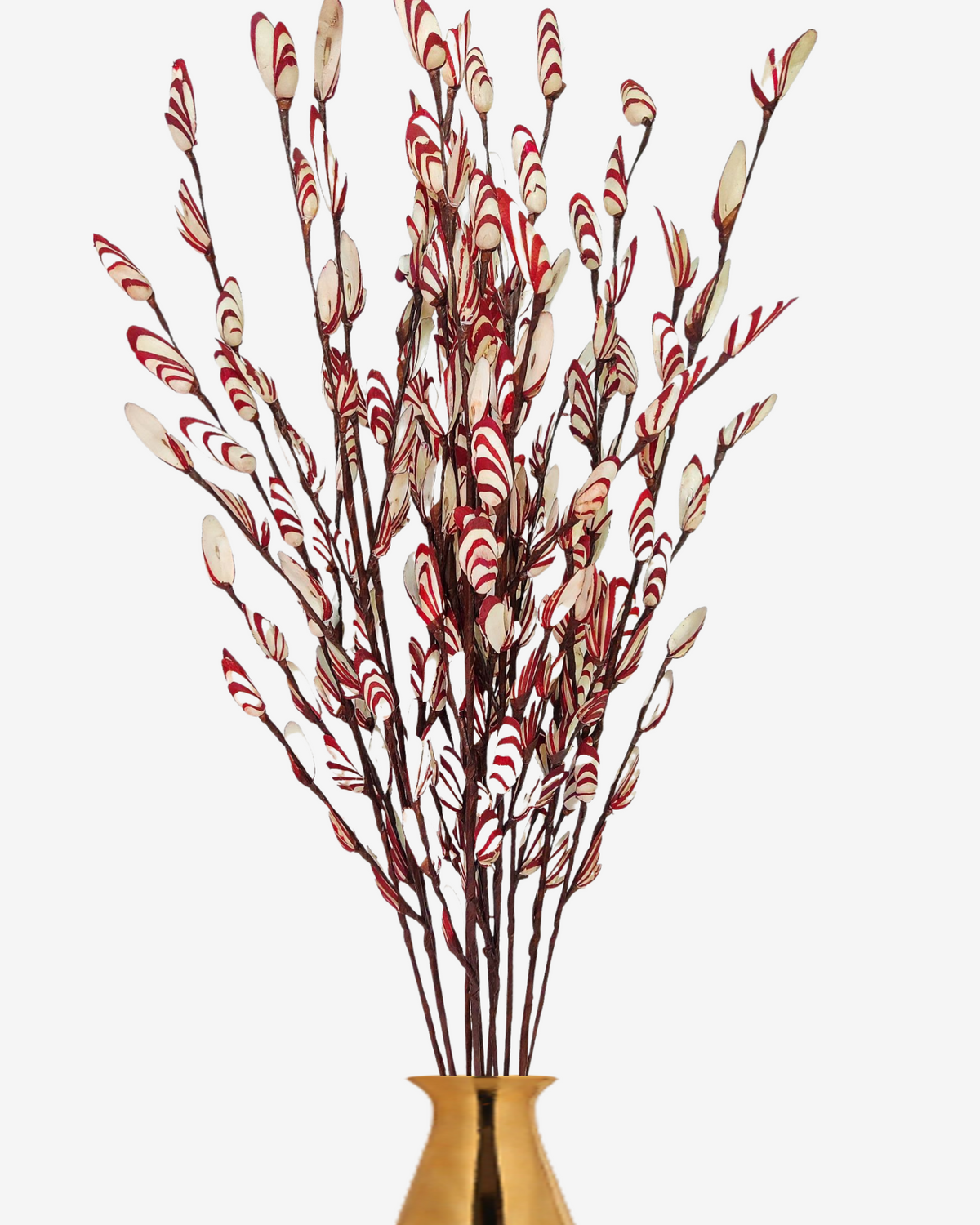Decorative German Blossom Stick Joynagar Handicraft Artificial Flowers color_red