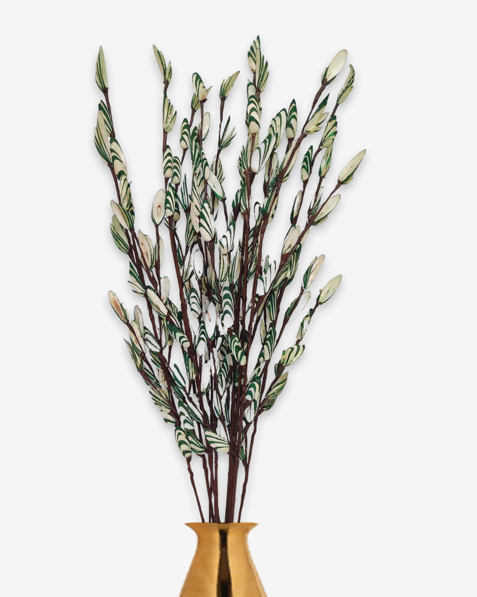 Decorative German Blossom Stick Joynagar Handicraft Artificial Flowers color_green