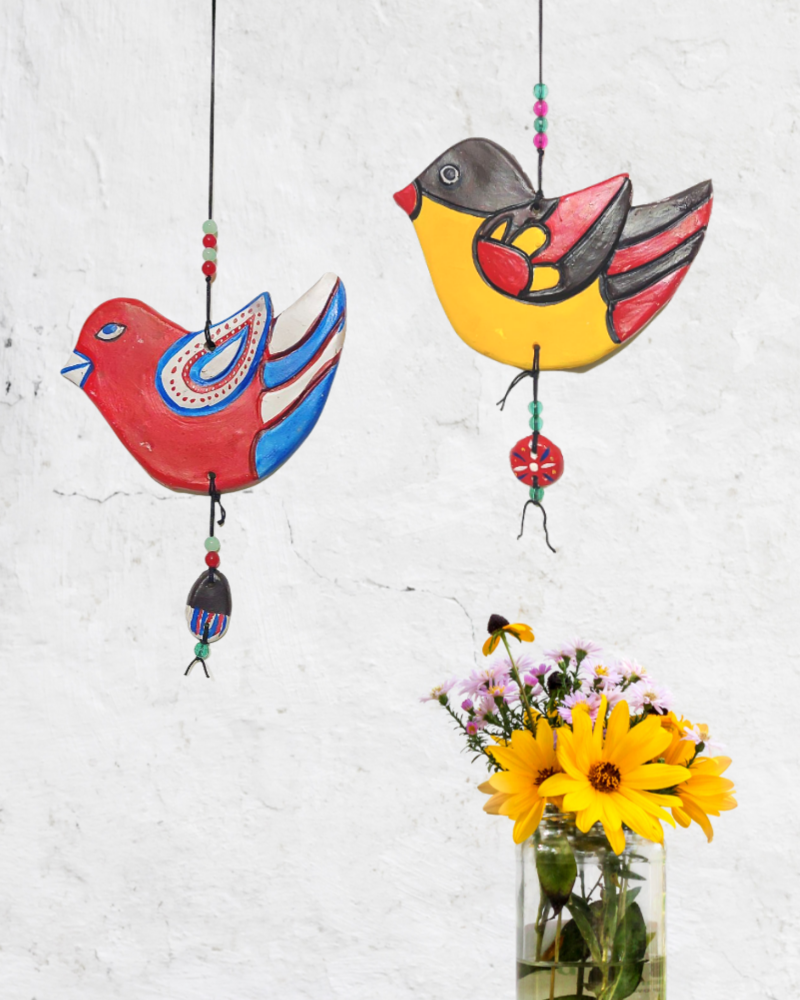 Exclusive Wall Hanging Terracotta Designs - Bird Wall Hanging Décor - joynagar