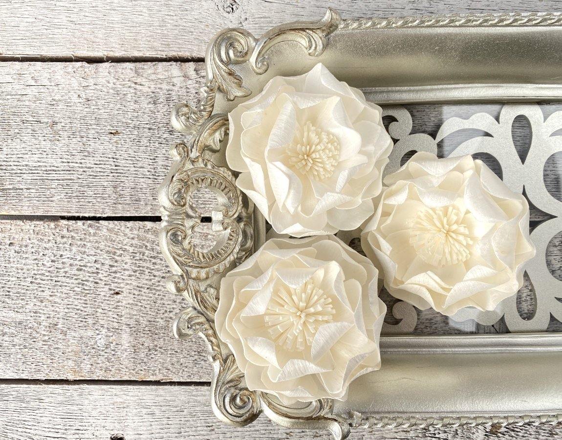 Portland Rose Sola Wood Flower - JOYNAGAR