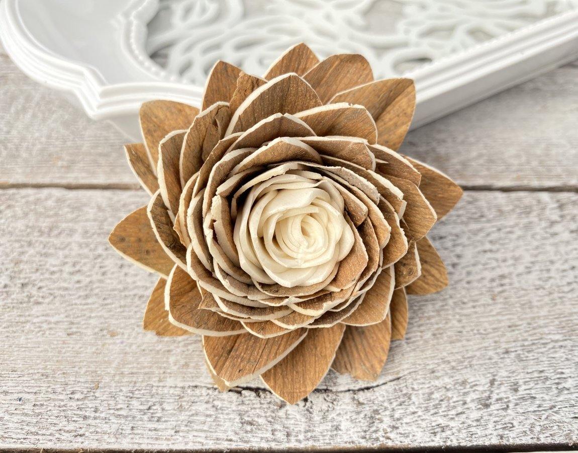 Sahara Sola Wood Skin Flower - JOYNAGAR