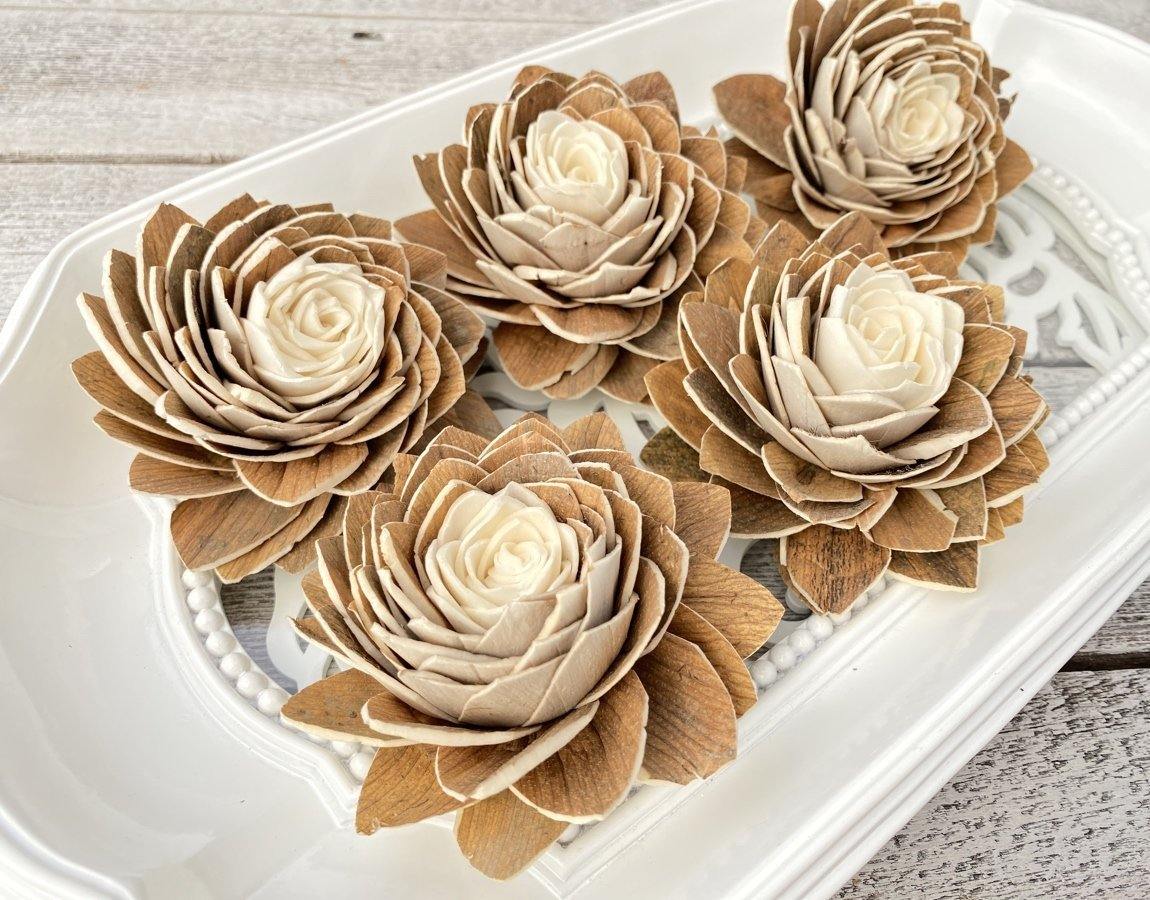 Sahara Sola Wood Skin Flower - JOYNAGAR