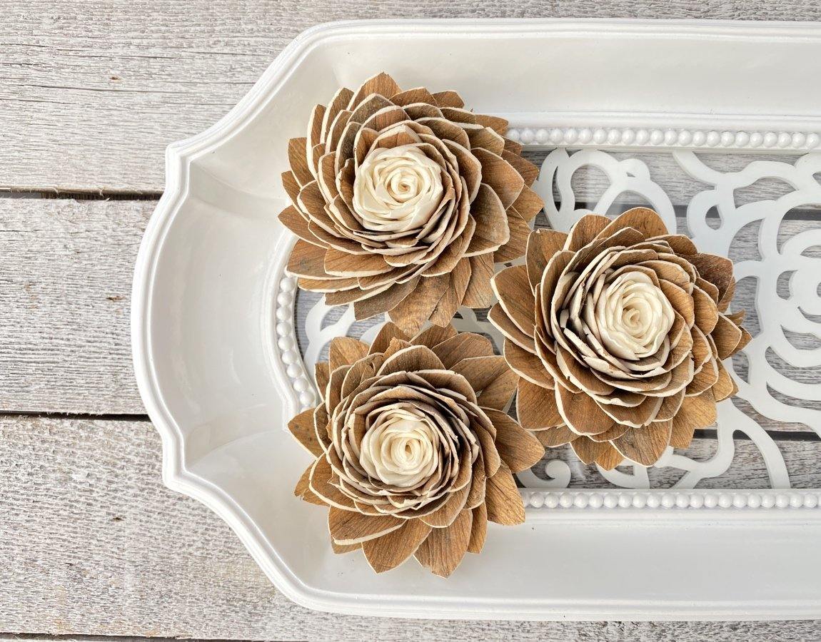 Sahara Sola Wood Skin Flower - JOYNAGAR