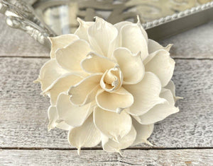 Snow White Sola Wood Flower - JOYNAGAR