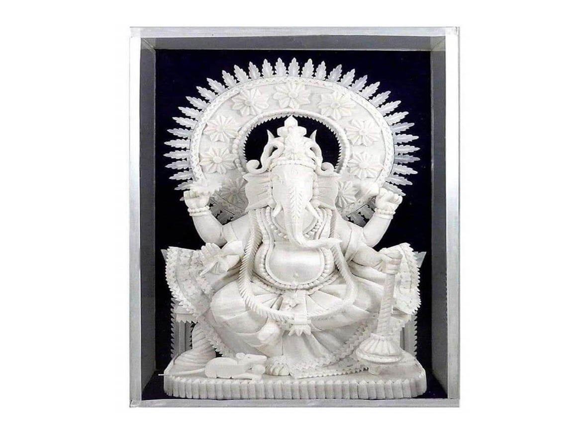 sree-ganesh-handmade-sola-wood-icon-joynagar-handicarft