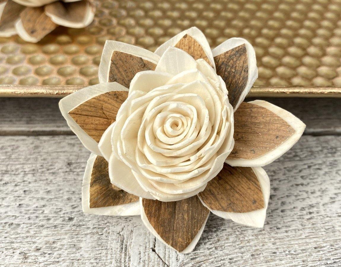 Starlight Rose Sola Wood Skin Flower - JOYNAGAR