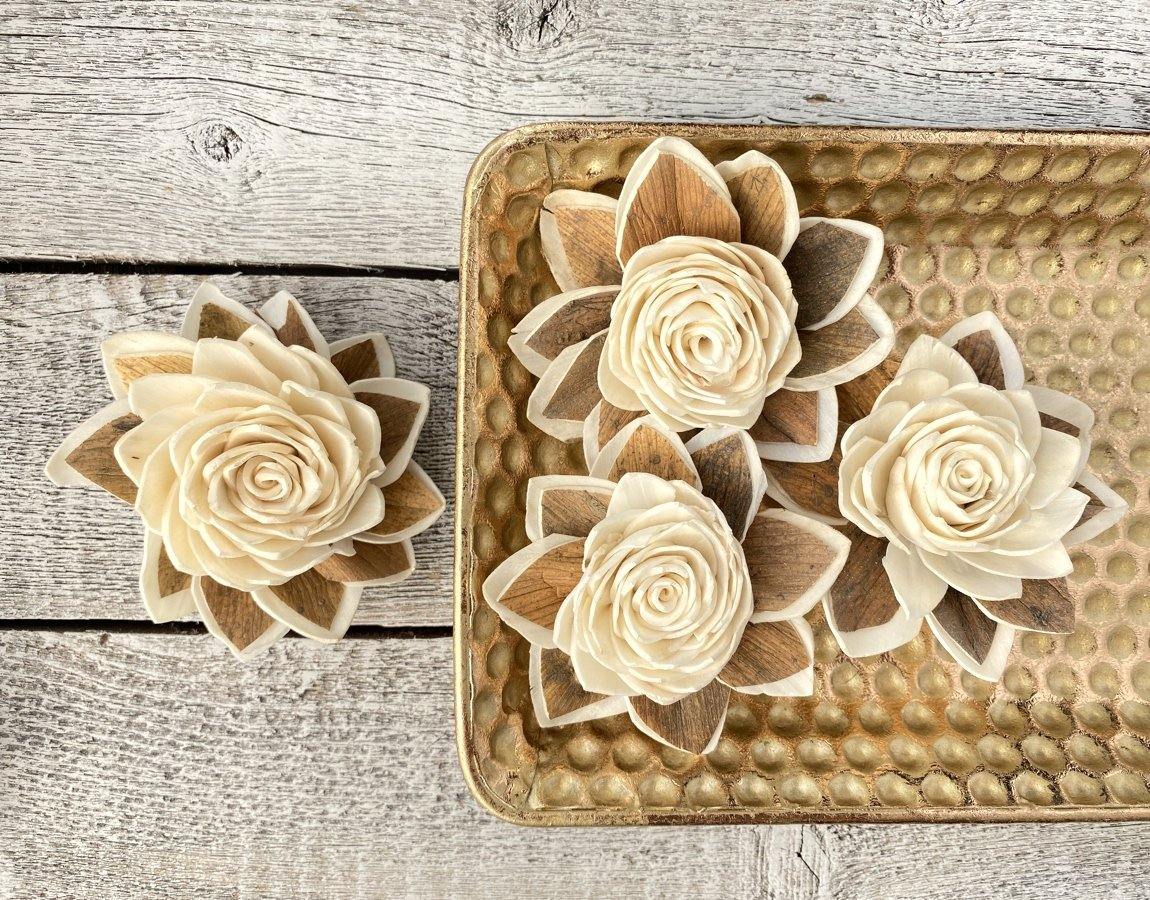 Starlight Rose Sola Wood Skin Flower - JOYNAGAR