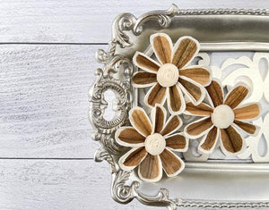 Tiara Sola Wood Skin Flower - JOYNAGAR