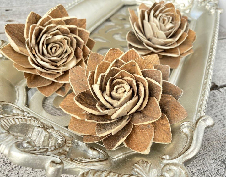 Wild Rose Sola Wood Skin Flower - JOYNAGAR