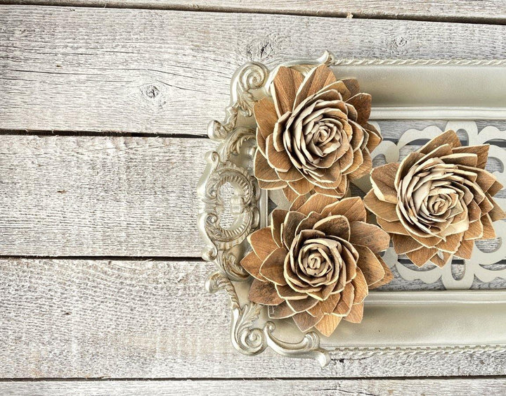 Wild Rose Sola Wood Skin Flower - JOYNAGAR