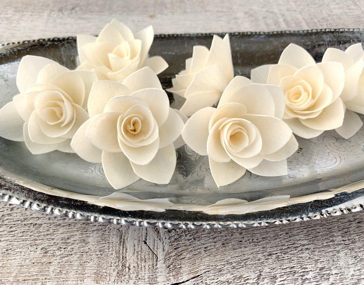 Winter Rose Sola Wood Flower - JOYNAGAR