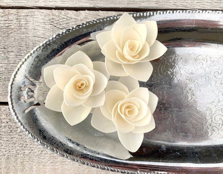 Winter Rose Sola Wood Flower - JOYNAGAR
