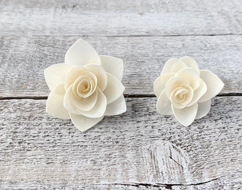 Winter Rose Sola Wood Flower - JOYNAGAR