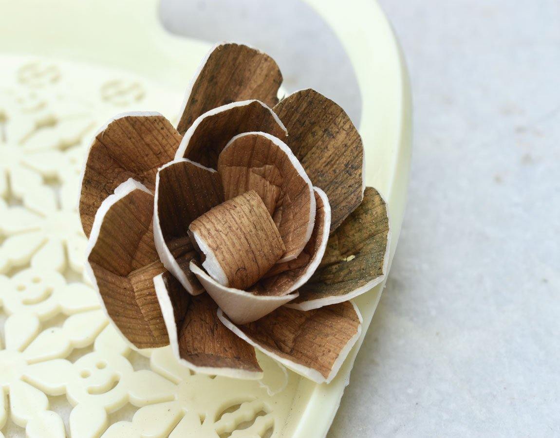 Zarah Sola Wood Skin Flower - JOYNAGAR